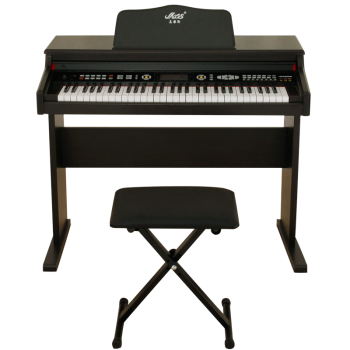 メロス（Miles）美楽斯9959電子キーボンド61キーボード液晶表示電子キーボンド強度教育はピアノのキーボードをそのままにする。电子キッドボンド+礼装バック+胡弓の腰挂け