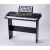 知能接続APP電子キッドボンド61鍵盤ピアノ力鍵盤児初学教育ピアノ816 APP知能版+頑丈な木琴架+琴腰掛け