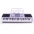 美乐斯(Miles)美乐斯9928电子キーボンド61キーボードはピアノのキーボードをまねる初心者専门の力のキーボードの教育の电子ピアノのコの2电子キーボンドの黒色+礼装バッチ+オルガンを送る台+琴の腰挂け