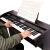 米乐斯(Miles)美乐斯电子キッド61キーボード标准液晶ディレー9919多机能ストUSBディック再生电子ピアノ电子キッド