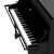 ピアノのソロソロ矯正器子供用ピアノパツ練習ジェーシャ矯正器腕練習伝統版黒