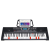 音格（YINGE）音格知能電子キーボー61キーボード成人初心者入門多機能幼児教育専門家ピアノ知能版+大礼包+琴架