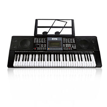 メロスMLS-9928エレクトリック61キーボードはピアノのキーボードをそのままにする子供の教育の電子ピアノのコークスの1電子キーボンバーの黒い+礼装パン+オルガン