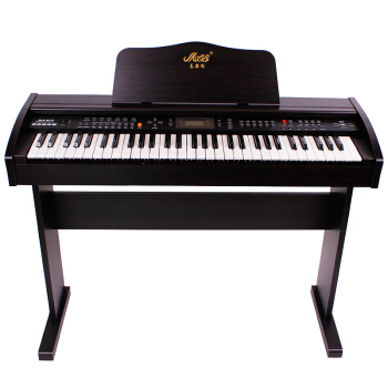 米乐斯(Miles)美乐斯电子キッド61キーボード标准液晶ディレー9919多机能ストUSBディック再生电子ピアノ电子キッド