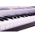 メロスMLS-9928エレクトリック61キーボードはピアノのキーボードをそのままにする子供の教育の電子ピノのコーパスの二電子キーボンバーの黒い+贈り物の袋+オルガンの台+琴の腰にかけます。