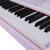 深港(ShenKong)電子キーボンド61キーボンドは大人ピアノキーボード初心学知能男性少女多機能教育電子キーパッドパッド白-USB付き【20069】＋ギフトバクグ