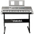 ヤマハ（YAMAHA）専门试験级电子ボンド成人61鍵盤盤の教育力の強いサイボーンKB 190+琴架+琴のカバーン+イヤホーンの付属品の礼装バググ