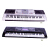 メロス(Miles)メロスMLS-9928エレクトリック61キーボードはピアノのキーボードをそのままにして子供を教育します。エレクトリックスは銀色＋ギャグ＋オルガンホールダーを送ります。