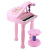 喜迪奇子供電子キアボンドのおもちゃんは受話器の女の子のピンクを持っています。マイクのおもちゃんのピアノを持っています。子供供の音楽の琴を弾いて電気を供給することにしました。