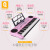 【受领券マイナー20】子供供初心者の子供用ストピアノのキーボードは、マイクを持っている61ボタの女の子のおもちゃんです。【買うと8になります。】ライト教育版ピンクで、USB版の重ハンマピアノのキーを練習します。