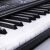 【Lサイズ2.2 cmキーボードの絵】サブ供用電子キーボンバー大人男女初心者には61キーボードのピアノ知能モデル＋Z型金属オルガラック＋初心者大礼装バトが適用されます。