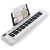八度ビビー電子キーボンド61キーボード携帯帯知能電子ピアノ専门様子供初心者入门幼児教育多机能专用琴楽器玩具BD-66 B