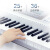 美科（MEIKEERGR）はAPPの明かしを継続して、ストを弾きます。大人の子供供の初学61力鍵盤を握る幼児専門APP知能版+大礼包+Z型琴架