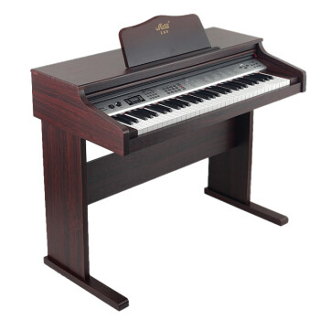 美乐斯61キーボード液晶ディレー电子キーボンドはピアノのキーボードをそのままにする多机能専门の教育用电気ピノ大人用9929ブラウン+胡弓の腰挂け+礼装バッチです。