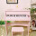 ピンク：【ピアノ塗装知能モデル】木質子供ピアノ+木質腰掛け